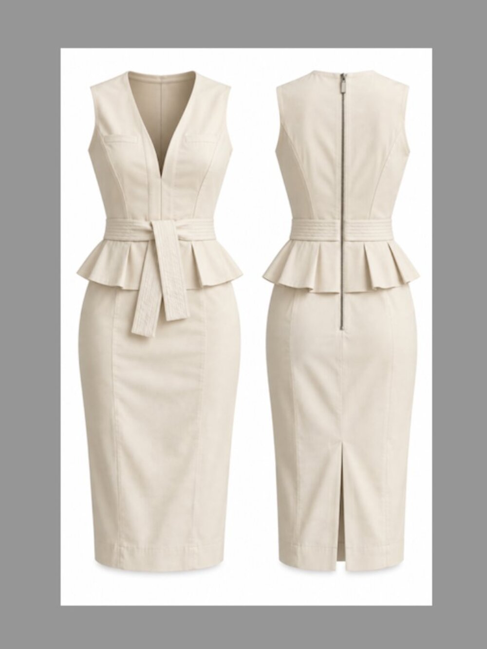 White Karen Millen Dress
